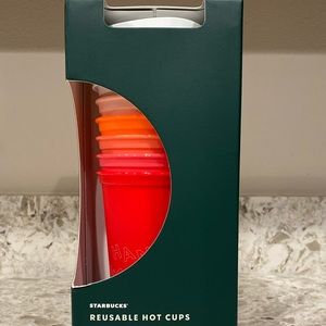 Starbucks 2019 Holiday Reusable Hot Cups 6 Pack